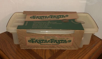 The Original FASTA PASTA - Microwave Pasta Cooker - No Mess Sticking or Waiting - Image 1 of 4