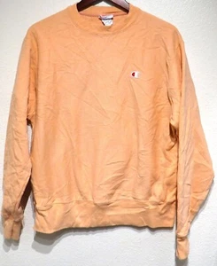 Champion CERTAIN PEACH Reverse Weave Boyfriend Pullover MEDIUM sweatshirt pastel - Picture 1 of 7