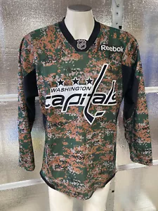 Washington Capitals Hockey Trikot - Erwachsene klein - Camouflage Militär - Reebok - NHL - Bild 1 von 9