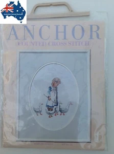 Vintage Anchor Counted Cross Stitch: Morning Stroll Kit No. 12 Embroidery Sewing - Picture 1 of 5