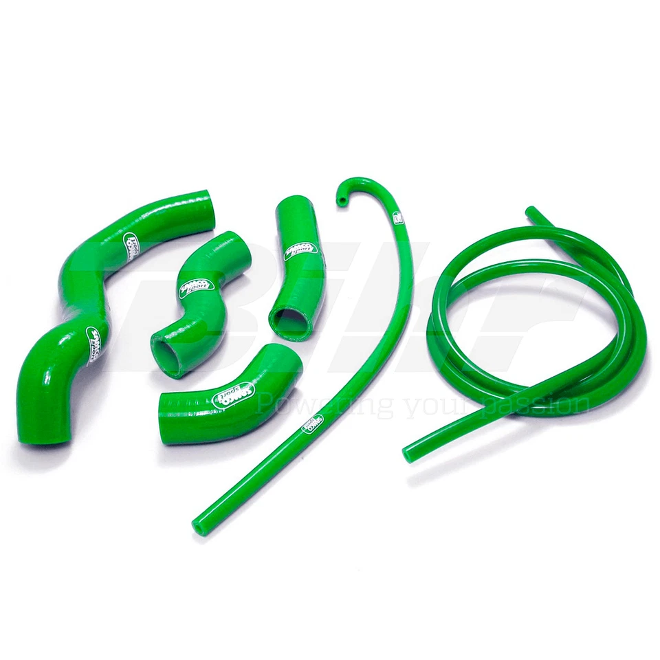Samco Set Mangas Tubos Radiador Verde Kawasaki Z 800 2013-2016 - Imagen 1 de 1
