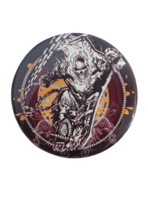 Ghost Rider 3 pulgadas imán puerta de leones películas promocionales C&D visionario Marvel 2010 Foto 1 de 2