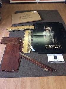 New 7x10' foot Pride and Prejudice and Zombies cardboard Movie Display Standee - Picture 1 of 2