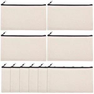 10pcs Portable Stationery Bags Pencil Pouches Makeup Diy Pen - Picture 1 of 12