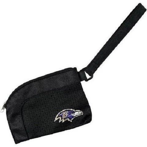 Baltimore Ravens Black Stadium Wristlet Pouch Purse Handbag Cover