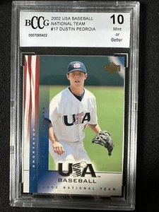 Dustin Pedroia 2002 usa national team BCCG 10 - Picture 1 of 2