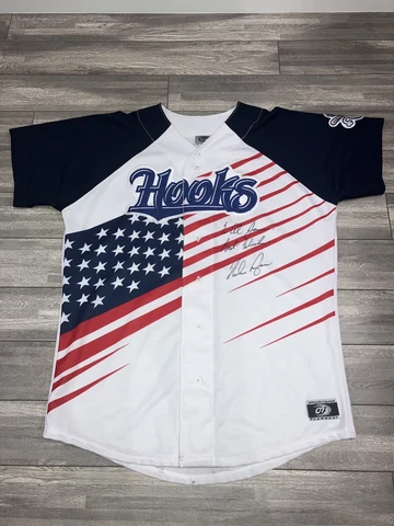 Nolan Ryan Corpus Christi hooks MLB minor league game jersey Autograph Signed Cover