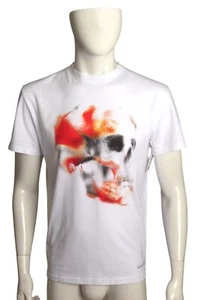 Alexander McQueen - Neu mit Etikett 2024 Obscure Skull T-Shirt, Größe S - Bild 1 von 5