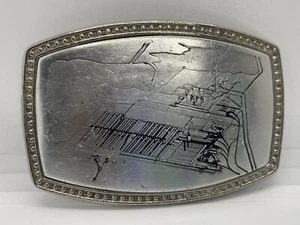 Vintage IN 681 Belt Buckle - Picture 1 of 7