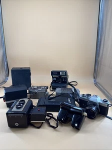 Konvolut 8x UNGETESTETE Vintage Kameras L - Bild 1 von 7