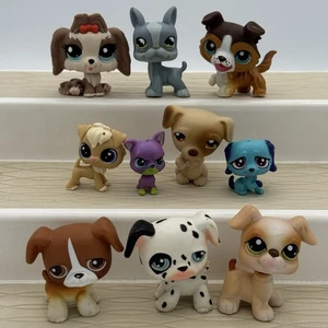 Littlest Pet Shop Toy Dog Lot 25 44 109 235 237 857 2130 2137 Some Rare! - Picture 1 of 9