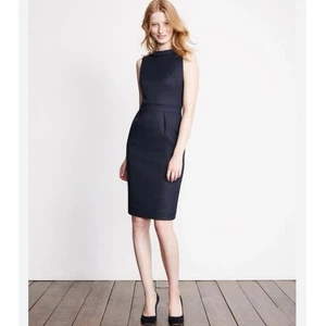 Boden Martha schwarzes Etuikleid Gr. 4 zierlich ärmellos Baumwollmischung - Bild 1 von 11