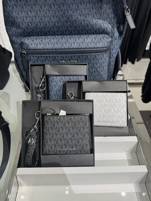 Nuevo Michael Kors Cartera Llavero Set de Regalo Hombre - Disponible en Diferentes Colores Foto 1 de 4