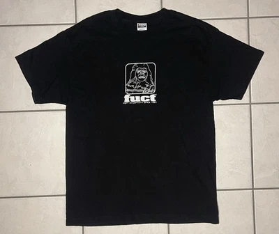 Camisa FUCT 'Kept in Captivity' Camiseta Reflectante Talla Grande - Negra - Ropa de Calle Foto 1 de 4