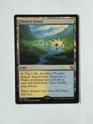 MTG - Flooded Strand - Khans of Tarkir - 233 - NM - Image 1 of 2