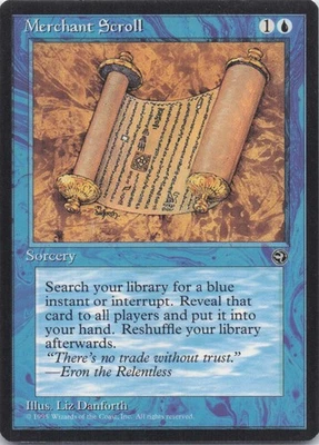 Merchant Scroll Homelands Regular Common NM MTG - Image 1 of 2