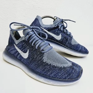Nike Free RN Flyknit Ocean Fog Cirrus Blue Women' Size UK 6 Trainers 880844-404 - Picture 1 of 21