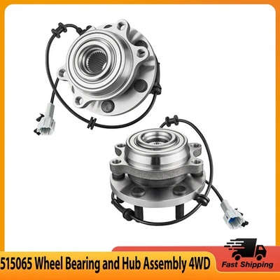 Par de conjunto de buje de cojinete de rueda delantera 4x4 para Suzuki Equator 2009-2012 2,5 L 4,0 L Foto 1 de 4