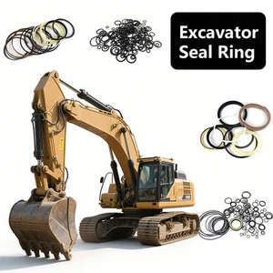 For Volvo EC340D EC60D EC340LC EC60BLC EC340BLC EC60C Track Adj Seal Kit - Picture 1 of 10