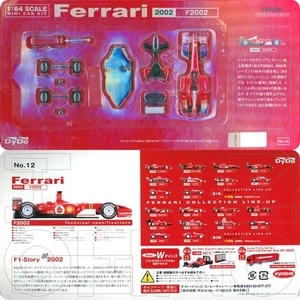 FERRARI F2002 #1 MICHAEL SCHUMACHER MINI-AUTO-KIT KYOSHO DYDO 1:64 VOR F2002b NEU - Bild 1 von 5