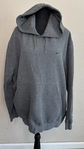 Nike Sweatshirt grau Langarm Kapuze Größe L - Bild 1 von 4