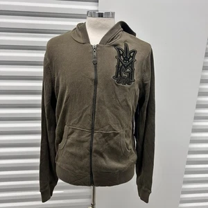 Gunmetal Black Label Cotton Zip-Up Hoodie Streetwear Sweatshirt XL - Bild 1 von 13