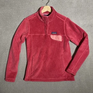 Patagonia Re-Tool Snap-T leuchtend rosa Fleecepullover Jacke Damengröße Small - Bild 1 von 6