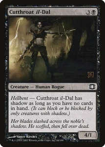 Cutthroat il-Dal 4x FOIL FUT MTG Future Sight Common NM+ black - Picture 1 of 1