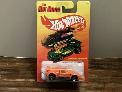 Lamborghini Countach LP 500 2011 naranja Tailandia Hot Wheels The Hot Ones Foto 1 de 4