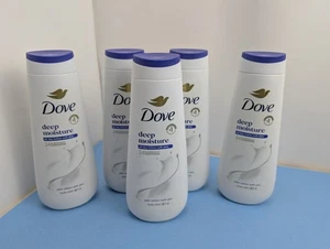 PACK de 5 jabones corporales Dove Deep Moisture para loción 24 horas-piel suave, 20 fl oz cada uno - Imagen 1 de 6