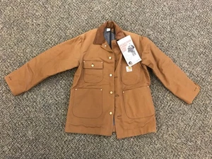Carhartt Jacket Men's 38 Brown Duck Blanket Lined Deadstock 6BLC Tags (1) - Picture 1 of 12