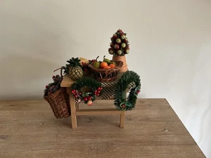 Byers Choice Thanksgiving Christmas Holiday Table - Picture 1 of 18