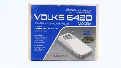 Commodore 64 & 128 Volks 6420 Modem & Sofware New Never Used - Image 1 of 4