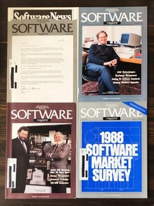 1988 Software Magazine - Lot of 12 - Picture 1 of 6