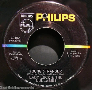 LADY LUCK & THE LULLABIES-Dance-Rare Girl Group-Doo Wop 45-PHILIPS #40102 - Picture 1 of 2