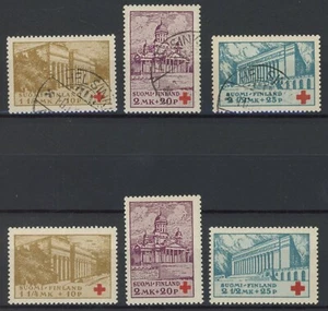 Finland 1932 : Red Cross - 2x Good Set VF MNH & Used Stamps - Catalog val 44.50€ - Picture 1 of 1