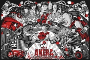 Akira Anime Movie Film Screen Print Art Poster 36x24 No Mondo NEW - Picture 1 of 1