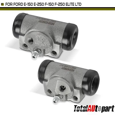 2Pcs Drum Brake Wheel Cylinder for Dodge B300 D200 GMC Jeep Mercury Lincoln Rear - Image 1 of 4