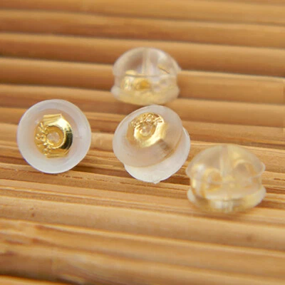 Tampas de ouvido borboleta tampões de ouvido tampões de ouvido tachas de silicone envoltório - Imagem 1 de 4