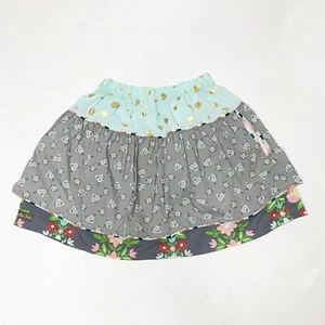Matilda Jane Hello Lovely! Fun Day Skirt Size 4 Polka Dot Floral - Picture 1 of 4
