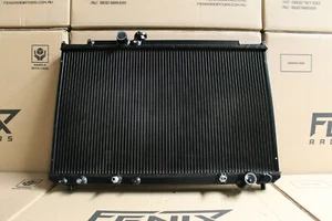 Fits Toyota JZS171 Crown 1JZ-GTE FENIX Alloy Radiator Stealth Series GEN II - Picture 1 of 9