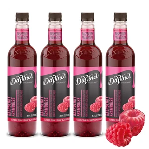 Classic Raspberry Syrup, 25.4 Fluid Ounces (Pack of 4) - Picture 1 of 11