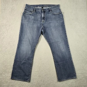 Gap 1969 Jeans Men 36x30.5 Blue Premium Standard Fit Straight Leg Medium Wash - Picture 1 of 11