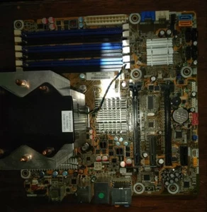 HP PAVILION Elite MOTHERBOARD 594415-001 IPMTB-TK USA - Picture 1 of 4