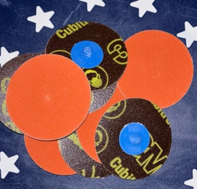 3M  3”  TR Cubitron Roloc Surface Conditioning  777F  P100 Grit  80509   10 Disc - Image 1 of 4