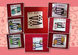 Character Hair Clips - Make a great gift or Christmas stocking filler - Picture 1 of 32