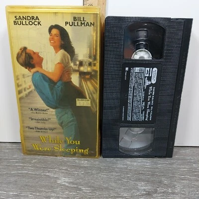While You Were Sleeping (VHS, 1995) In A Squeeze Box - Image 1 of 4