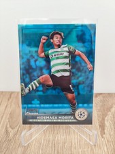 2023 Topps Stadium Club Chrome Hidemasa Morita Blue Foil Prism #82