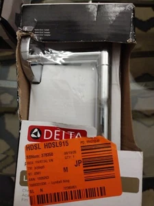 Delta Portwood Bathroom Pivoting Toilet Paper Holder Stainless Steel 107 - Picture 1 of 4