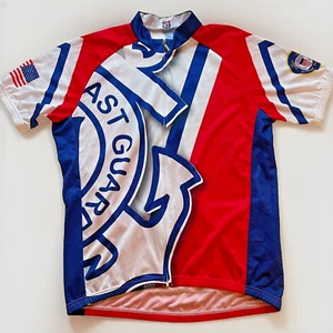 United States Coast Guard USCG Radtrikot - Large - Full Zip - Kurzarm - Bild 1 von 10